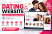 build a professional dating website with profiles, matching and chat