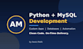 develop custom python applications and mysql databases