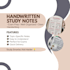 do handwritten study notes