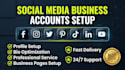 create social media business profile