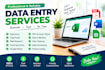 provide fast and reliable data entry services