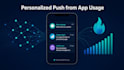 set up personalized firebase push from app usage