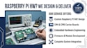 do raspberry pi hat pcb, cm4 cm5 carrier board embedded hardware firmware module