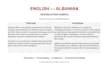 translate english to albanian and albanian to english