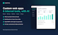 build a custom web app or internal tool with ai features