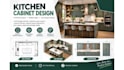 design kitchen cabinets and create a custom kitchen cabinet layout