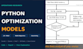 solve operations research and optimization models in python and excel
