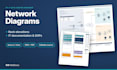 create network diagrams, rack elevations and IT documentation