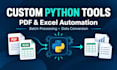 build custom python tools