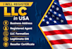do US llc registration, ein and UK company registration