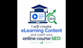 create elearning content and coach your online course SEO
