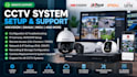 configure and troubleshoot hikvision dahua cctv systems remotely