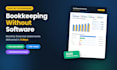 do your bookkeeping and monthly financial statements, no software needed
