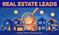 build a real estate agent and property leads list