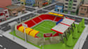build custom roblox maps, low poly environment, city map and 3d model in studio