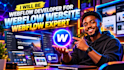 build responsive saas webflow website designs as expert webflow developer