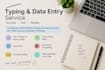 do accurate typing and data entry