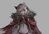 do a half body digital illustration
