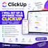 setup automation and crm clickup