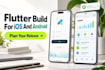 develop a flutter saas mobile app for android ios, API integration, ai saas mvp