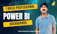 do professional power bi dashboard and data analytics
