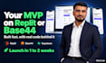build your saas mvp on replit or base44 as a vibe coding developer