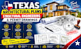 provide texas structural engineering architectural plans permit drawings stamp