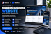 design a modern responsive business website with relume and webflow