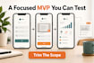 build saas mvp mobile app with dashboard user auth and payments, app creation