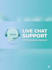 be your remote live chat support agent in the evening