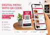 create a digital menu with qr code