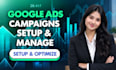 create and manage google PPC advertising campaigns