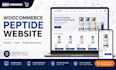 design a professional woocommerce peptide website