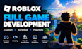 develop a custom roblox full game, roblox full game creation, roblox full game