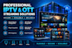 develop and setup a secure drm solution, drm script, for your iptv platform