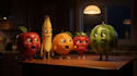 create viral ai talking fruit animation video ai talking fruit object