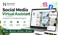be your instagram and facebook virtual assistant
