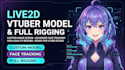 design custom live2d vtuber model anime face tracking and full live2d rigging