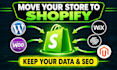 migrate wordpress website to shopify wix  squarespace migration to shopify store