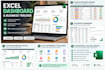 create a professional excel dashboard and business tracker