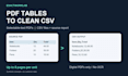extract tables from digital PDF files into clean CSV files