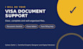 help you prepare your visa application documents and cover letter