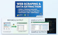 scrape data using python and automation