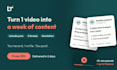 turn your podcast or youtube video into linkedin posts and x threads