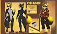 draw furry reference sheet furry ref sheet fursona ref sheet anthro ref sheet