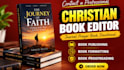 create prayer journal, daily devotion, christian book design