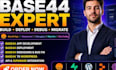 base44 integration base44 expert base44 bug fixing base44 web app deployment