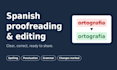 proofread and edit your spanish text