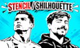 do professionally silhouette logo or stencil to your picture