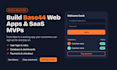 build base44 web apps and saas mvps with login, database and payments